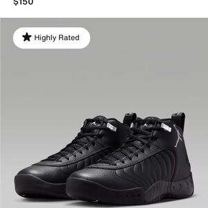 Jordan Black Sneakers for Men